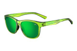Okulary TIFOSI SWANK hyper lime (1 szkło Green Mirror AR 15% transmisji światła) (NEW)