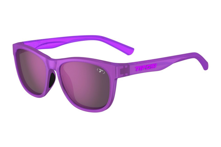 Okulary TIFOSI SWANK purple punch (1 szkło Purple Mirror AR 15% transmisji światła) (NEW)