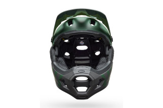 Kask full face BELL SUPER DH MIPS SPHERICAL matte green roz. M (55–59 cm) (NEW 2025)