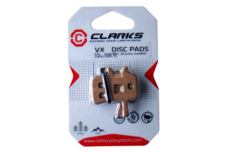 Klocki hamulcowe CLARKS dla AVID/SRAM (Avid Juicy 3, 5, 7, 7 Carbon, Ultimate, BB7, Clarks CMD-15), Organiczne
