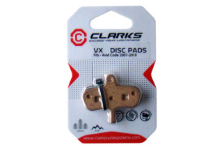 Klocki hamulcowe CLARKS dla AVID/SRAM (Avid Code), Organiczne