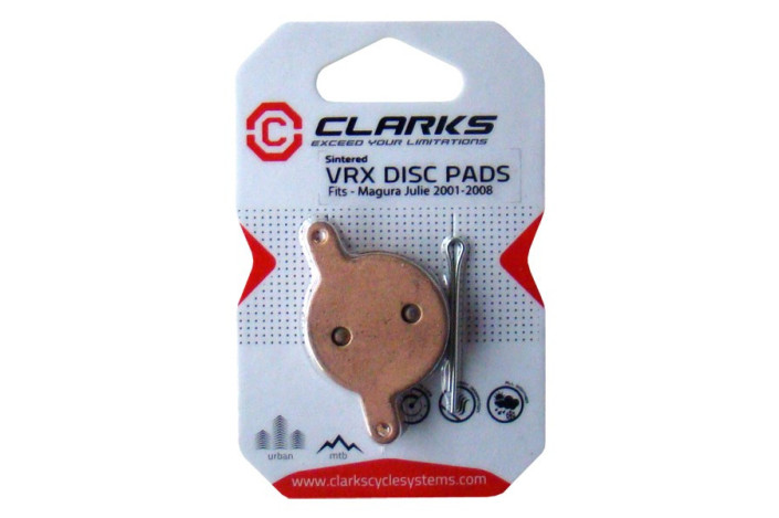 Klocki hamulcowe CLARKS dla MAGURA (Magura Julie 2001-2008), Spiekane