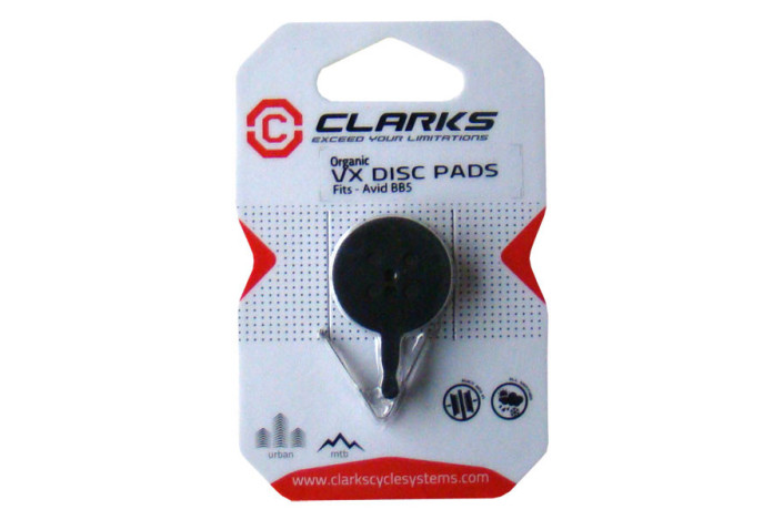 Klocki hamulcowe CLARKS dla AVID/SRAM (Avid BB5, Clarks CMD-17), Organiczne
