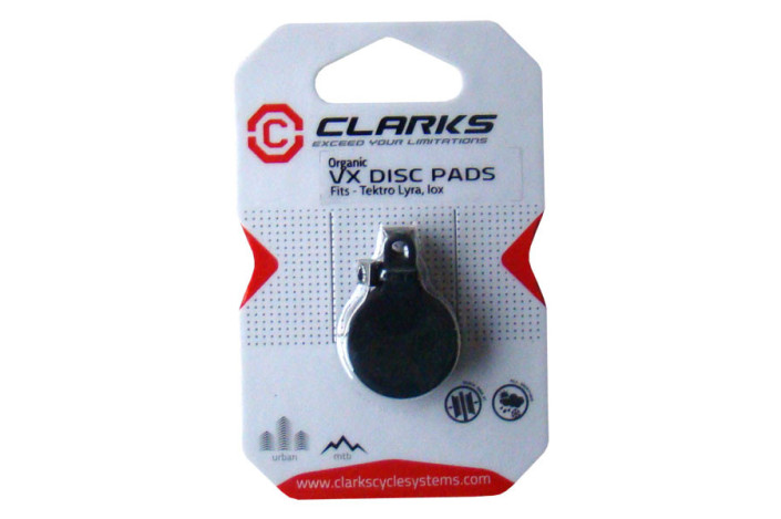 Klocki hamulcowe CLARKS dla TEKTRO & TRP (Tektro Lyra, IOX), Organiczne