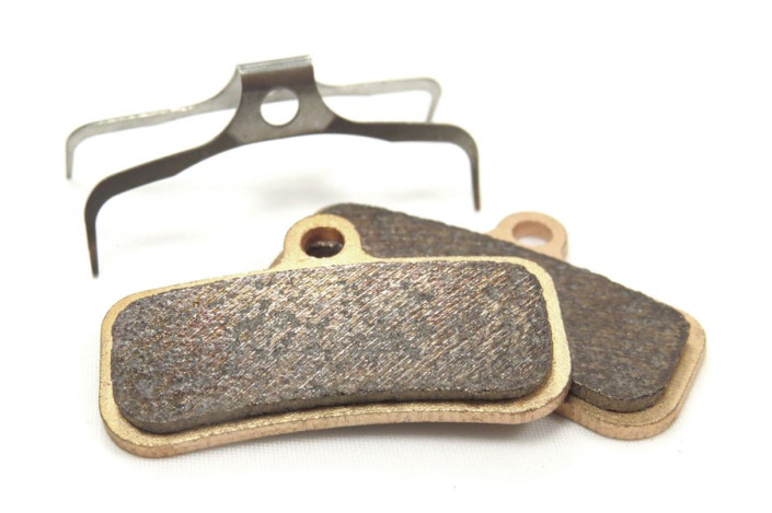 Klocki hamulcowe CLARKS dla SHIMANO (Shimano New Saint, M180-M820/ Zee M640, Clarks M4), Spiekane