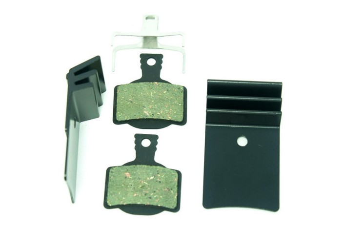 Klocki hamulcowe CLARKS dla MAGURA (Magura MT, 2, 4, 6, 8), Z radiatorem odprowadzającym ciepło, Organiczne