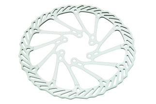 Tarcza hamulcowa CLARKS CL 160mm, Mocowanie IS, Srebrna