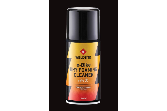 Pianka do mycia rowerów e-bike WELDTITE E-BIKE DRY FOAMING CLEANER SPRAY 150ml (NEW)
