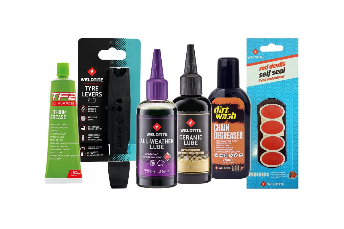 Zestaw startowy WELDTITE STARTER PACK, Zestaw 6szt. produktów (NEW) Zestaw startowy WELDTITE STARTER PACK, Zestaw 6szt. produktów (NEW)