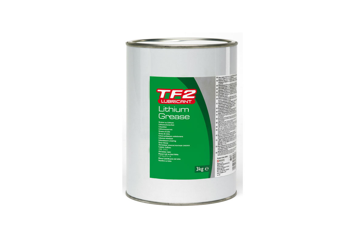 Smar litowy biały WELDTITE TF2 All Purpose Lithium Grease Tube (Stery, Suporty, Piasty, Pedały), Puszka 3kg (NEW) Smar litowy biały WELDTITE TF2 All Purpose Lithium Grease Tube (Stery, Suporty, Piasty, Pedały), Puszka 3kg (NEW)