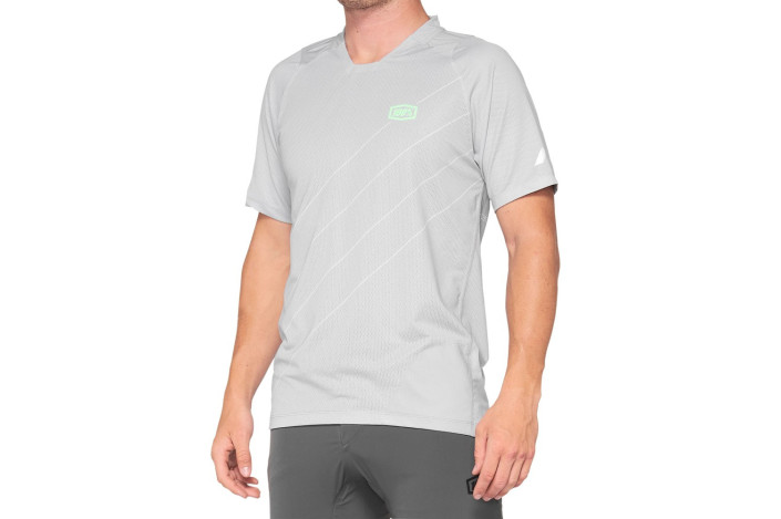 Koszulka męska 100% CELIUM Jersey krótki rękaw vapor lime