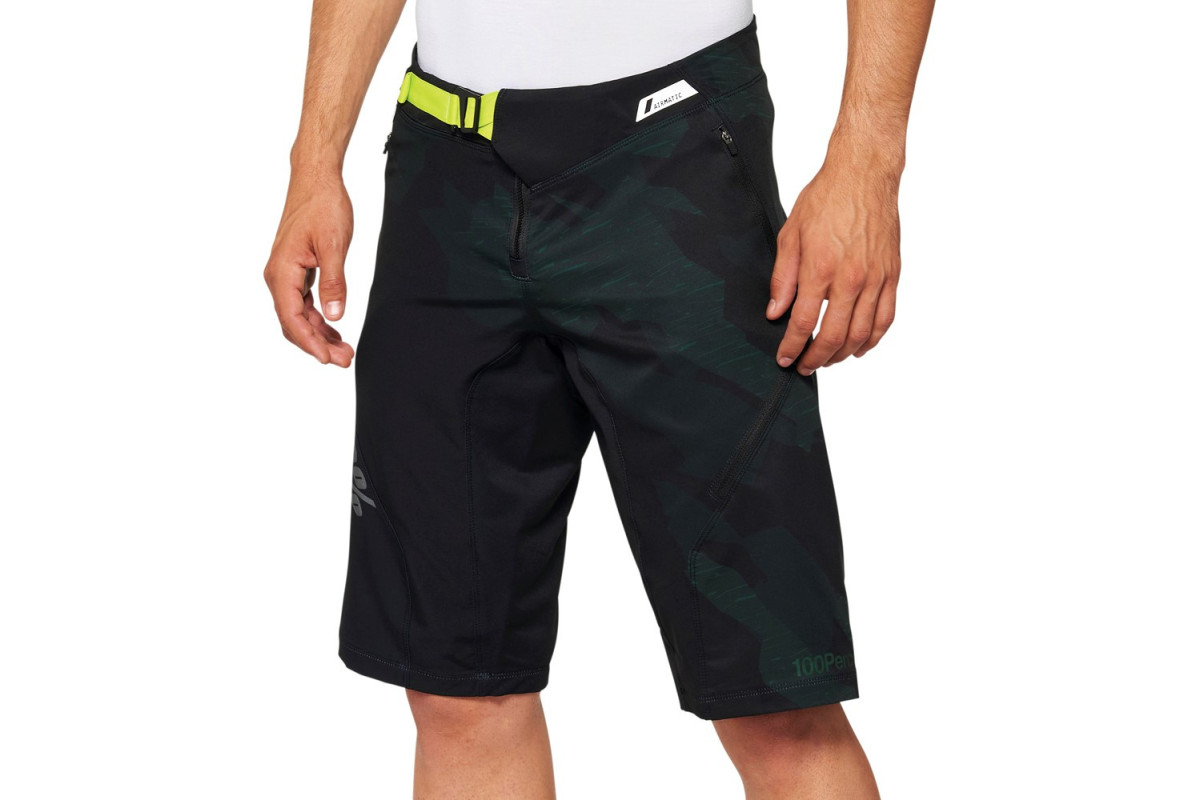 Szorty męskie 100% AIRMATIC LE Shorts black camo