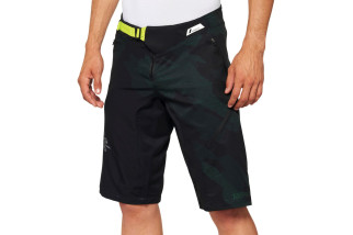 Szorty męskie 100% AIRMATIC LE Shorts black camo
