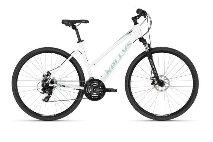 "KELLYS Clea 70 Frost White M 28\" – Stylowy Rower Miejski Damski | Komfort i Design"