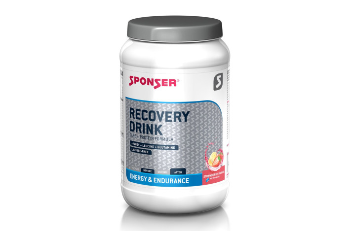 Napój SPONSER RECOVERY DRINK truskawkowo-bananowy puszka 1200g (NEW).