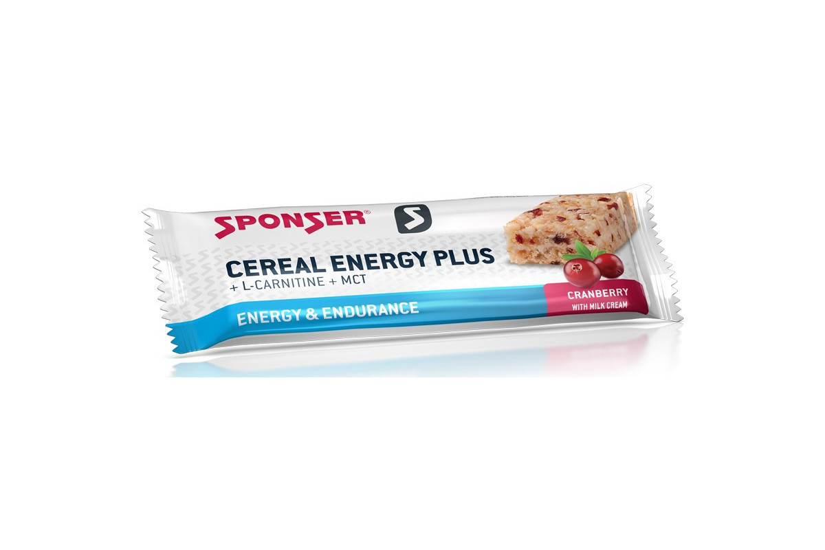 Baton energetyczny SPONSER CEREAL ENERGY PLUS BAR żurawinowy (pudełko 15szt x 40g) (NEW). Baton energetyczny SPONSER CEREAL ENERGY PLUS BAR żurawinowy (pudełko 15szt x 40g) (NEW).