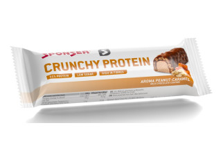 Baton proteinowy SPONSER CRUNCHY PROTEIN BAR orzeszki ziemne/karmel (pudełko 12szt x 50g) (NEW).