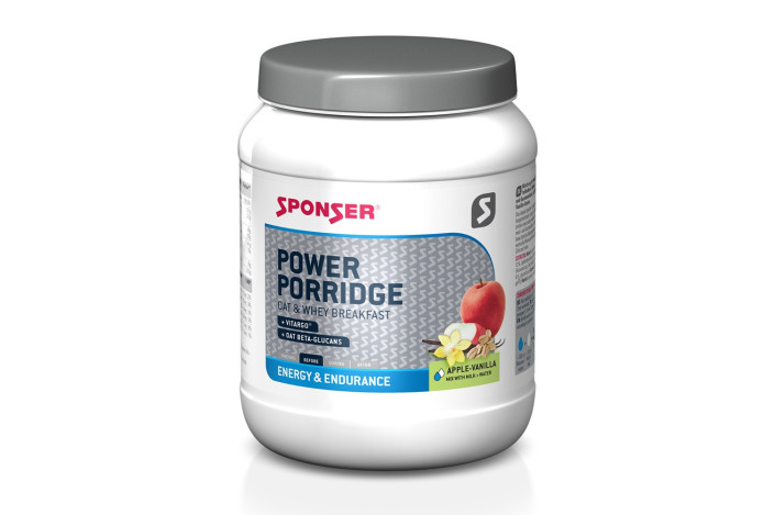 Energetyczne śniadanie SPONSER POWER PORRIDGE jabłkowo-waniliowy puszka 840g (NEW).