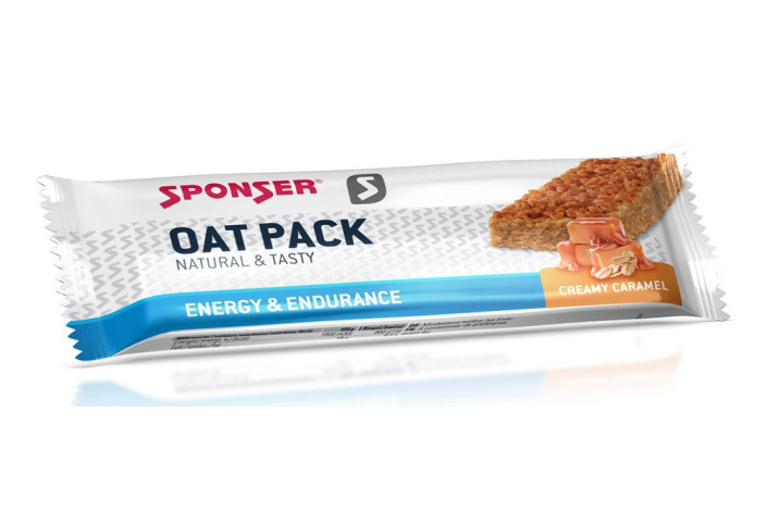 Ciastko energetyczne SPONSER OAT PACK kremowy karmel pudełko (25szt x 50g) (NEW).