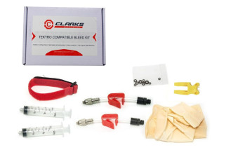 Zestaw do odpowietrzania hamulców hydraulicznych CLARKS - Dla TEKTRO
