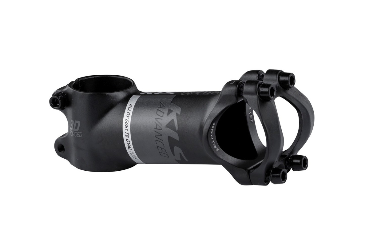 Wspornik kierownicy KLS ADVANCED XC 70 black 017, 130mm Wspornik kierownicy KLS ADVANCED XC 70 black 017, 130mm