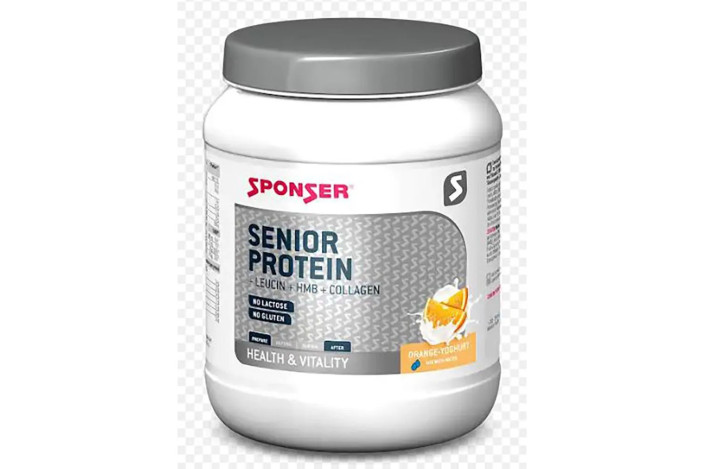 Odżywka SPONSER SENIOR PROTEIN Pomarańcza-Jogurt Puszka 455g (NEW 2025)